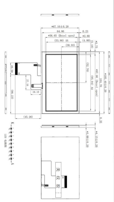 PC043TN25-B9.4 +TP